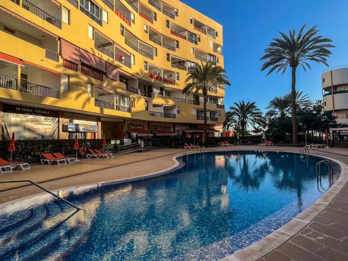 Luxory Dreamy Sunset, Seafront, Direct Access To The Promenade,Wifi,Pool,Free Parking Appartement Los Cristianos  Buitenkant foto