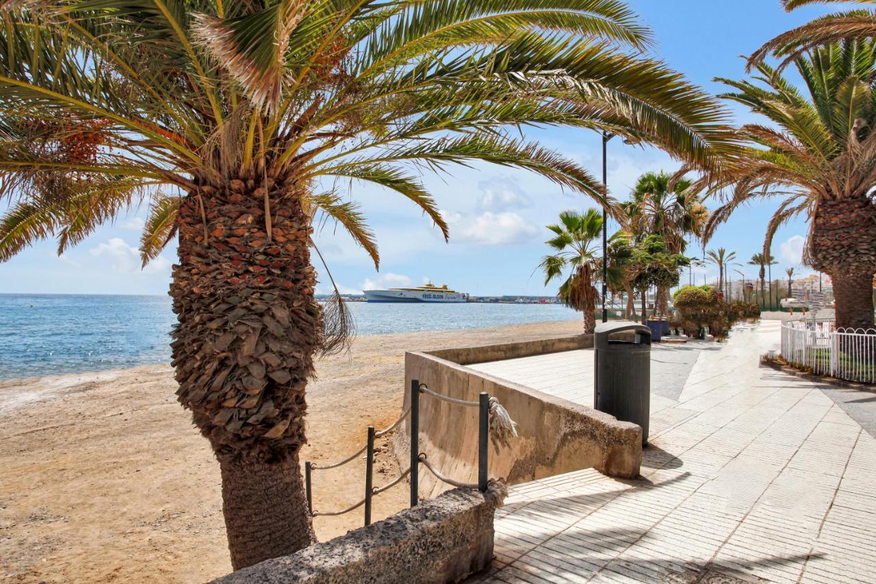 Luxory Dreamy Sunset, Seafront, Direct Access To The Promenade,Wifi,Pool,Free Parking Appartement Los Cristianos  Buitenkant foto