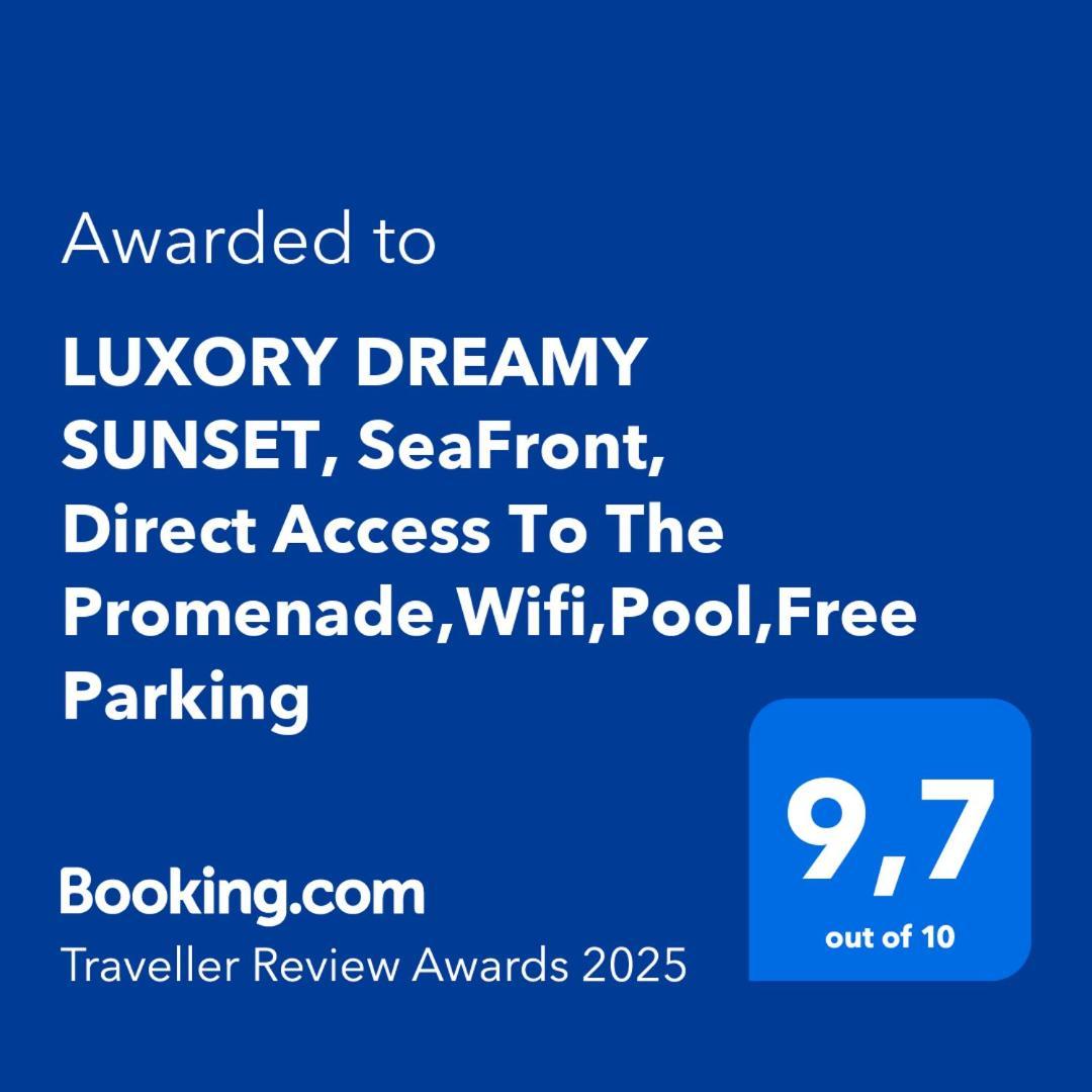 Luxory Dreamy Sunset, Seafront, Direct Access To The Promenade,Wifi,Pool,Free Parking Appartement Los Cristianos  Buitenkant foto